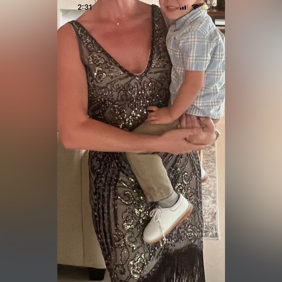 Babeyond Flapper dress beaded and sequined size medium - Picture 6 of 6